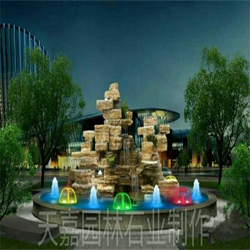 苏州水幕墙喷泉设计
